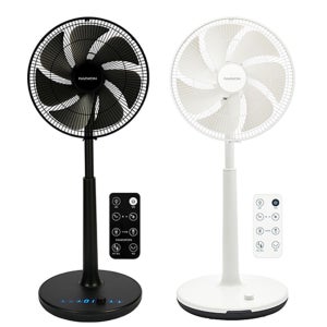 대원 스마트 BLDC 선풍기 무소음 3가지모드 7엽날개 자동온도조절 리모컨 블랙/화이트