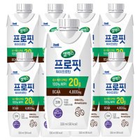 셀렉스 프로핏 웨이프로틴 프로틴 아메리카노 330ml 12팩