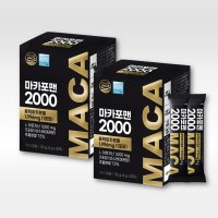 마카포맨 2000 고함량 블랙마카 아르기닌 야관문 30포 x 2박스 2개월분