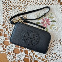 토리버치 TORY BURCH 밀러 손목걸이 탑 짚 카드 케이스 MILLER TOP-ZIP CARD CASE 148984