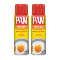 (2개세트) 0칼로리 기름 쿠킹스프레이 제로칼로리 캠핑 식용유 PAM 카놀라유 340g