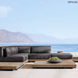 DIPYLON 고급 원목쇼파 대형쇼파 테이블 호텔인테리어