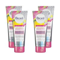 Bioré Brightening 비오레 브라이트닝 엑스폴리에이팅 스크럽 3.5floz 103.5ml 4팩