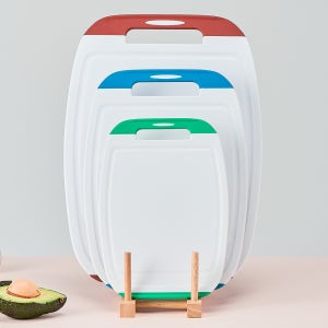 네오플램 마이크로밴 항균도마 이유식도마 세트 3종