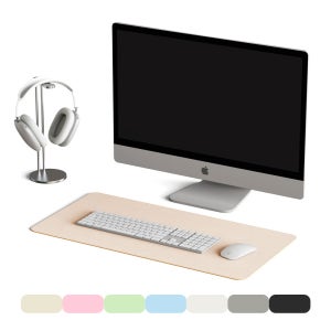 GSB 프리미엄 마우스 장패드 데스크탑 키보드 가죽 패드 매트 700 X 350