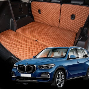 BMW X5 (G05) 맞춤 퀄팅 트렁크매트 풀세트 자동차 가죽 방수 차박 국내생산
