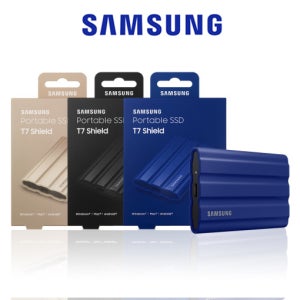 삼성 삼성전자 포터블 외장SSD T7 쉴드1TB+파우치
