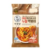 미정당 매콤까르보나라 누들떡볶이 400g