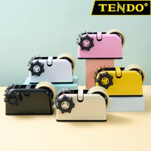 TENDO 텐도 다분할 박스테이프 커터기 디스펜서 ZO-508 신개념 커팅기+리필 1롤