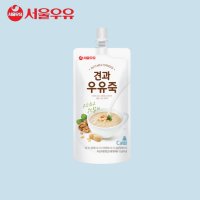 서울우유 견과우유죽 다이어트 모닝 짜먹는 파우치죽 130g x 10개