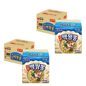 농심 사천 백짬뽕 멀티팩 64개