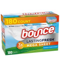 Bounce 바운스 드라이 시트 섬유유연제 건조기시트 Dryer Sheets