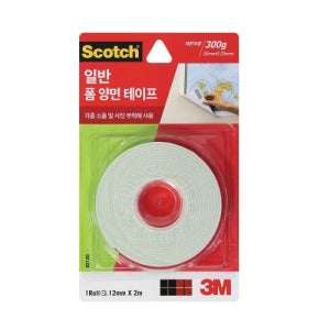 3M 스카치 폼 양면테이프 2120 (12mmX2m) 1롤
