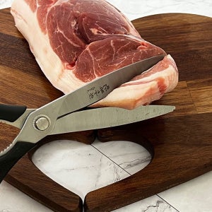 만복가위 업소용 생고기 식가위 고깃집 벅칼 잘드는 주방 삼겹살