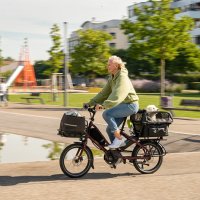 턴 퀵 하울P9 전기자전거 카고바이크 E-BIKE 보쉬전기