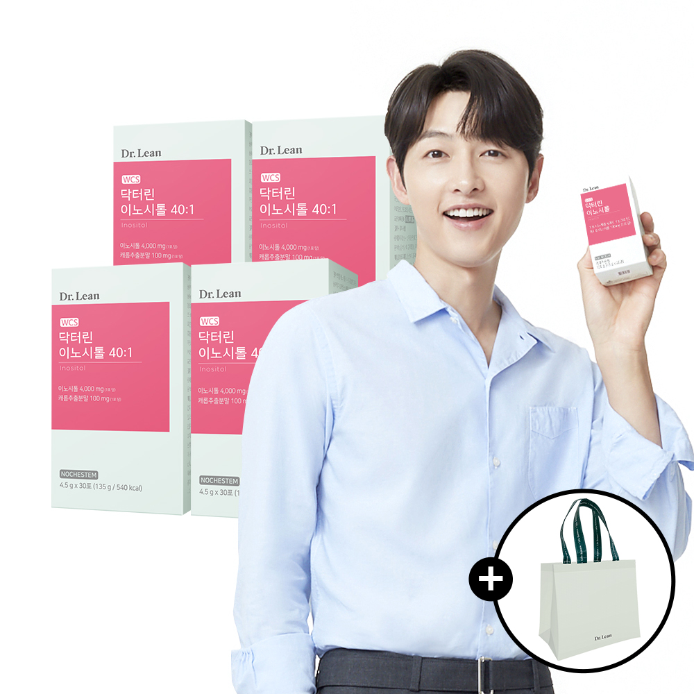 [4개월] 닥터린 이노시톨 40:1 미오 D카이로 콜린 엽산 배합 30포, 4개