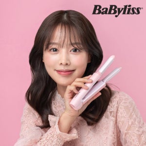 바비리스 무선 미니 고데기 추 천 뿌리 앞머리 휴대용 핑크블라썸 BCD1030PIK