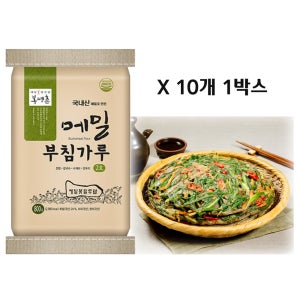 봉평촌 국내산 메밀 부침가루 2호 800g 10개 1박스