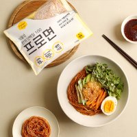 고단백 저탄수 비빔면 4개(+소스포함)/식단면 콩단백질면 프로틴생면[피터그랩 프로면]