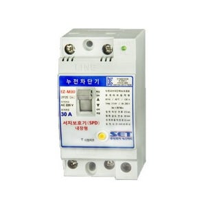 낙뢰보호 서지보호기 일체형 누전차단기 EZ-M30 20A / 30A