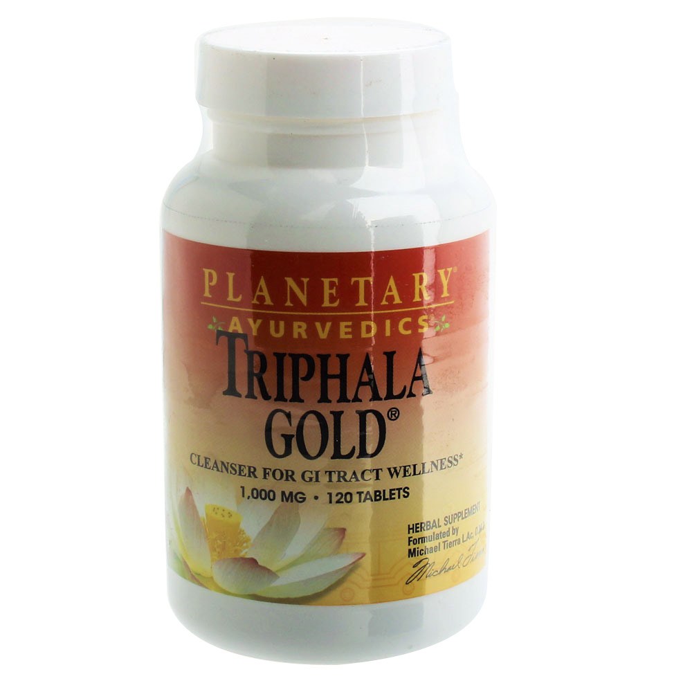 플래너터리아유르베딕스 <b>트리팔라 골드 1000mg</b> 120정