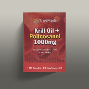 트루메디 뉴질랜드 폴리코사놀 크릴오일 1000mg 180캡슐