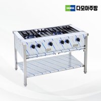 키친블루 업소용 자동점화 1200 4구렌지 가스렌지 LPG