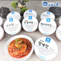 바로꾸어 국내산 멍게젓갈 150g 멍게젓 통영 저염 젖갈 국산