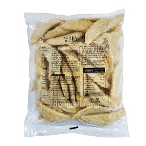 국물에 넣어먹는 추억의 잡채튀김 1.2kg 당면만두/야끼만두/군만두/분식