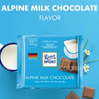 알파인밀크 초콜릿 100g Ritter Sport 초콜렛 고급초콜릿 리터스포트