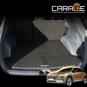 오토카라지 넥쏘 트렁크매트 가죽 1세대