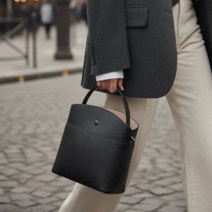 탑핸들 토트백 데일리 직장인 가방 토고 소가죽 핸드백