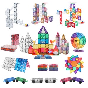 제이맥타일즈 자석 블럭 플래티넘 풀패키지17종 유아 어린이 장난감 유치원 어린이집 교구