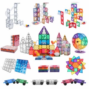 제이맥타일즈 자석 블럭 플래티넘 풀패키지17종 유아 어린이 장난감 유치원 어린이집 교구