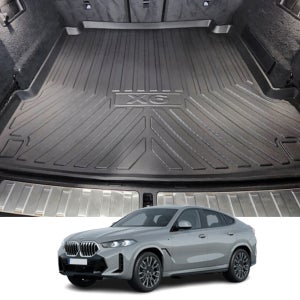 카킹즈 차량용 TPE 트렁크매트 3D 방수 논슬립 전차종매트 BMW X6 (G06), 트렁크 매트