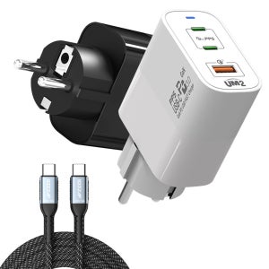 GAN 충전기 65W 접지형 PD3.0 PPS 초고속 79PDGAN 100W 케이블세트