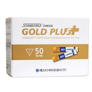SD 스탠다드체크 골드플러스 개인 혈당시험지 50매 (26년 12월)