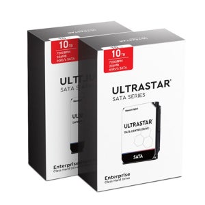 WD Ultrastar 10TB HC330 WUS721010ALE6L4 2팩, 3년 보증
