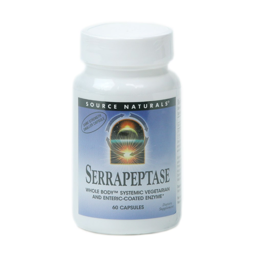 소스내츄럴스 <b>세라펩테이즈</b> 60캡슐