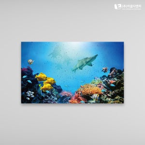 홈캉스 여름배경현수막 06 1000x600mm 바로인쇄