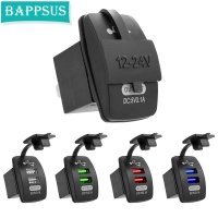 초고속차량용 휴대폰 충전기 방진 듀얼 USB 전원 소켓 콘센트 3.1A DC 12V-24V 라이터 어댑터 아이폰 삼성 호환 레드미