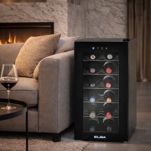 엘바 와인셀러 냉장고 EW40HT12 12병 블랙