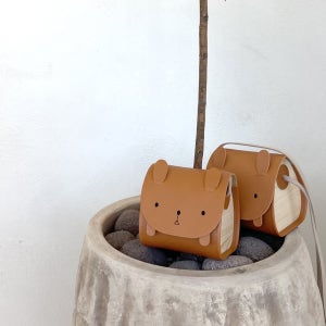 요라나 어린이 키즈 유아 크로스백 가방 아기 용돈 주머니, 2color