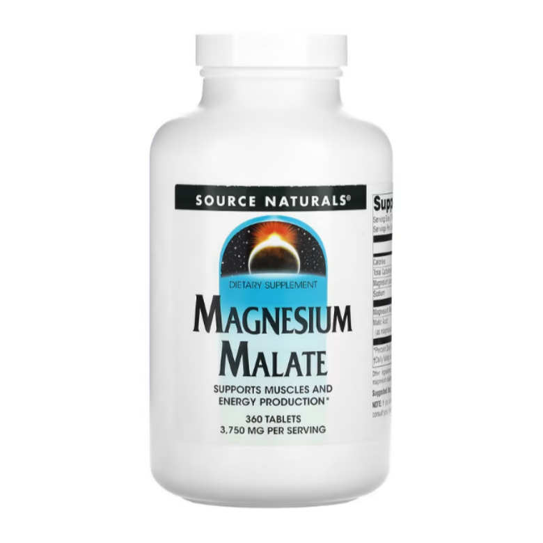 소스네츄럴 <b>마그네슘 말레이트 3750mg</b>, 360캡슐