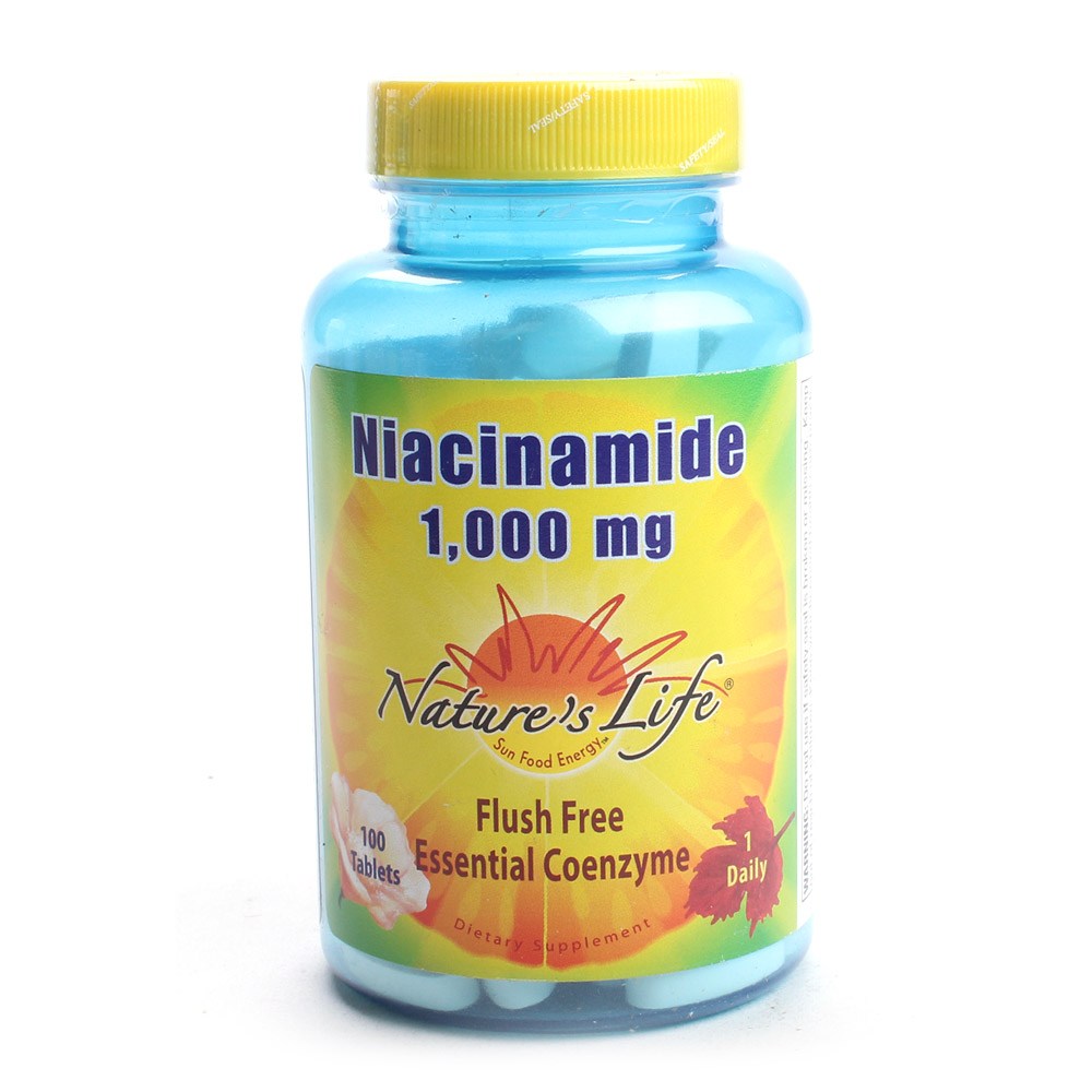<b>네이쳐스라이프</b> 나이아신아미드 1000mg 100정