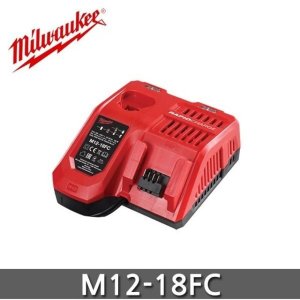 밀워키 M12-18AC 차량용 충전기 12V 18V 겸용 충전공구 배터리충전