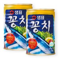 샘표 꽁치통조림 꽁치통조림김치찌개400G 2개