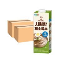 정식품 시원한 채소육수 950ml 12개