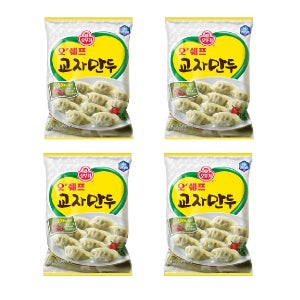 오뚜기 오쉐프 교자 만두 2KG 4개 (냉동)