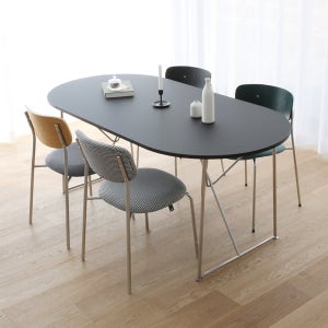 나로 페닉스 어라운드 블랙 테이블 D 1600